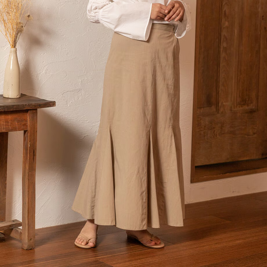 和晒 アンクル丈マーメイドスカート